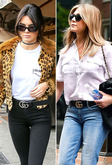 how to style a gucci belt|celebrities wearing gucci belt.